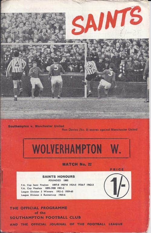 Southampton FC v Wolverhampton Wanderers FC